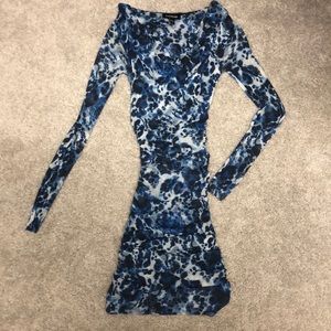 Short, form fitting dress